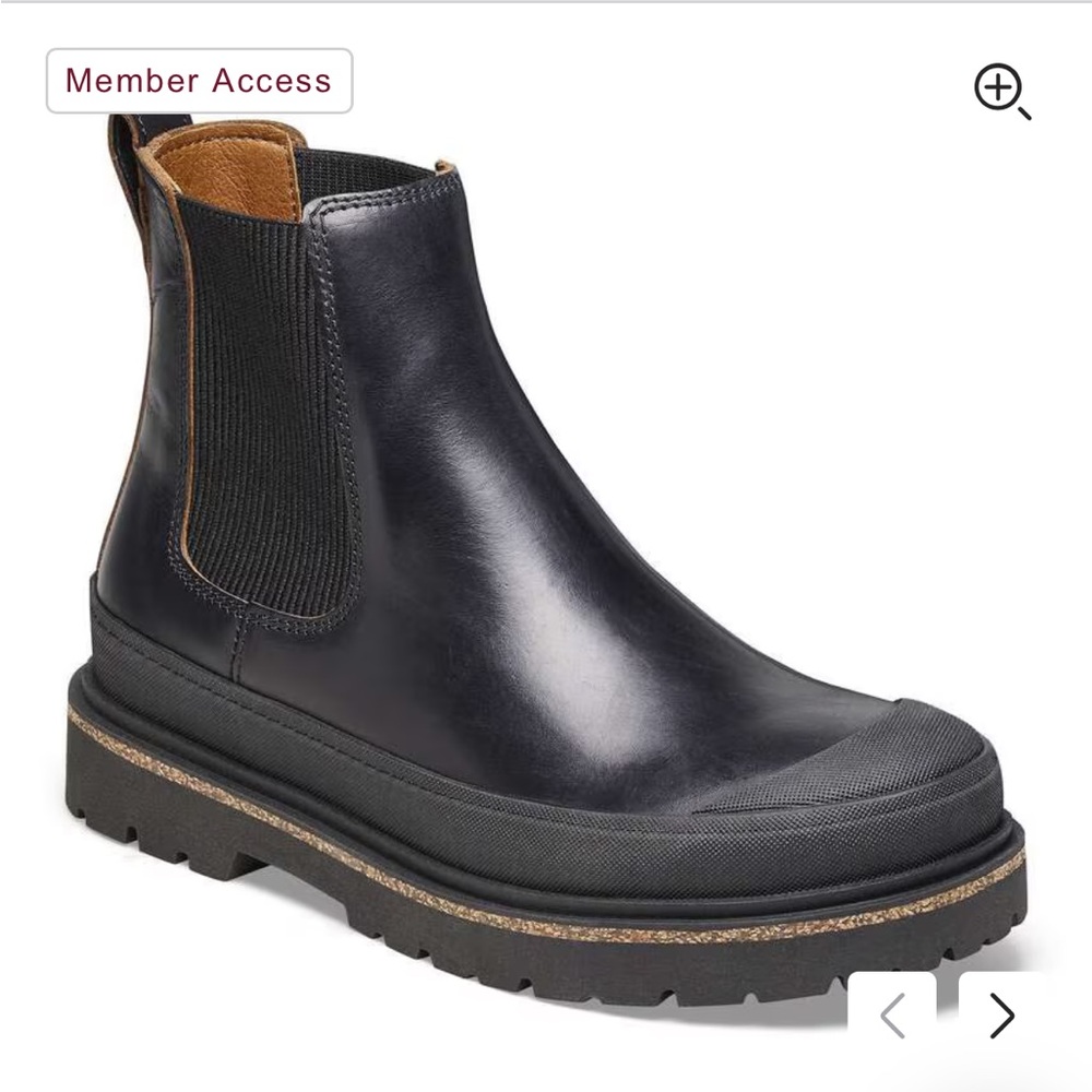 Birkenstock Prescott Black Chelsea Boots